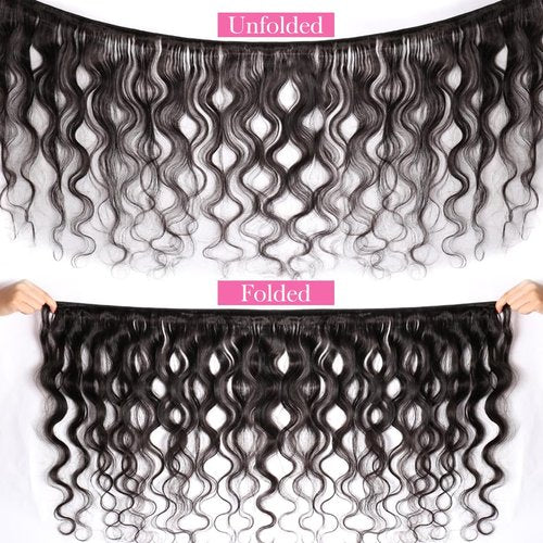Perismoda Body Wave Human Hair Bundles 15A Raw Human Hair Bundles 100% Unprocessed Brazilian Virgin Human Hair Extensions 26 Inch 1 Bundle Quick Weave Hair Extensions Natural Color