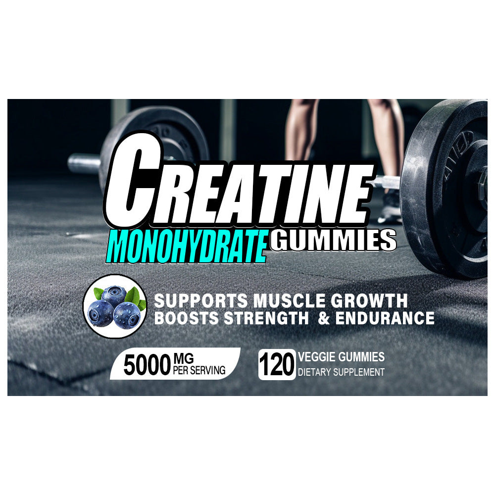 Creatine Jelly - Raspberry Flavored Supplement