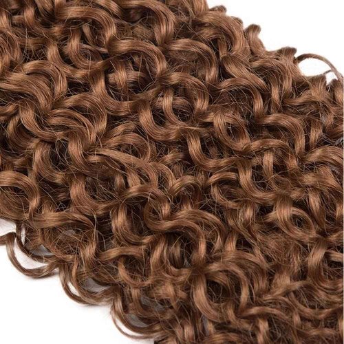 Light Brown Bundles Color 30 Human Hair Kinky Curly Bundles 30 30 30 inch Double Weft Brazilian Virgin Brown Kinky Curly Human Hair Extensions