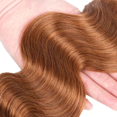 #30 Brown Bundles Human Hair Body Wave Bundles 34 34 34 Inch Brown Body Wave Bundle Unprocessed Brazilian Virgin Weave Hair 3 Bundle 50 Gram Per Bundle