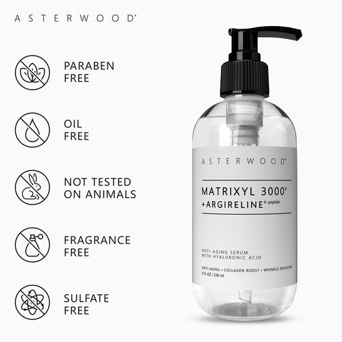 Asterwood Triple Repair Matrixyl 3000 8 oz + Matrixyl 3000 with Argireline 8 oz