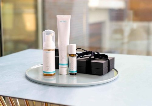 doTERRA - HD Clear Facial Kit - Facial Lotion, Foaming Face Wash, and HD Clear Blend