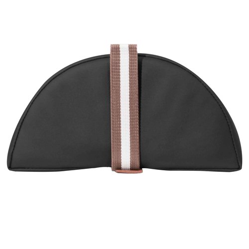 Master Massage 9"x26" Semi-round Massage Bolster -black