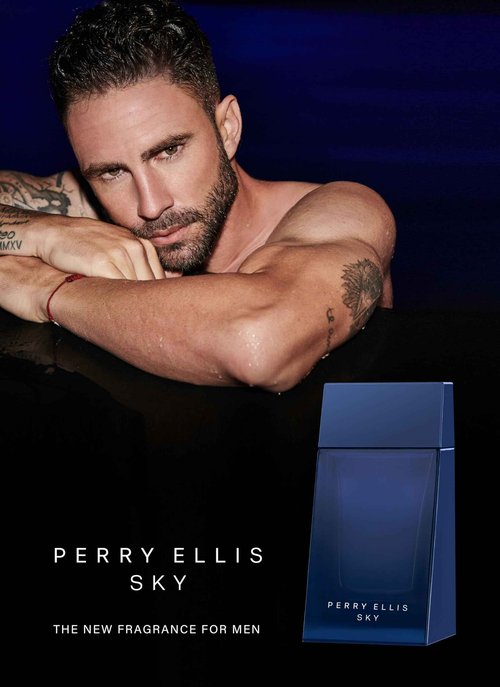 Perry Ellis Sky 4-Piece Men's Gift Set - 3.4 oz eau de toilette, 1.7 oz aftershave, 1.7 oz shower gel, .25 oz EDT mini travel spray