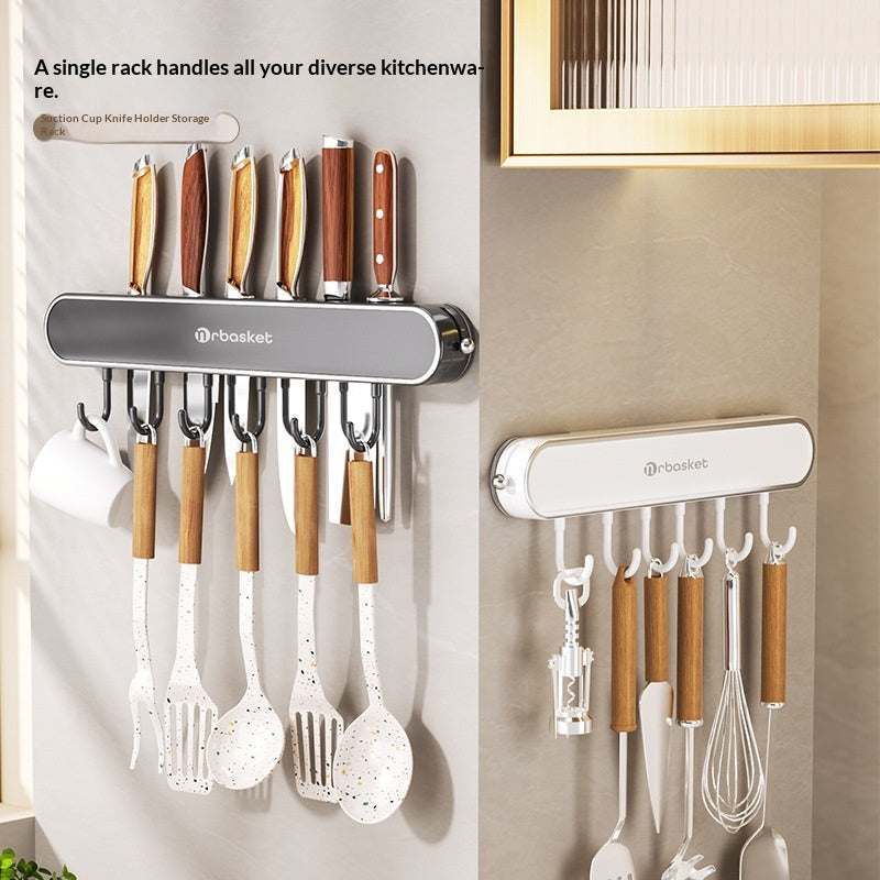 Multi-Functional Wall-Mounted Kitchen Knife Organizer - Multiple Colors & Styles
