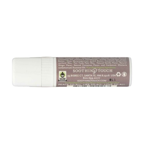 SOOTHING TOUCH LIP BALM, VEGAN, VANILLA CHAI, 0.25 OZ
