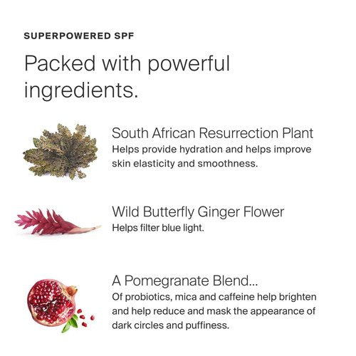 Supergoop! Bright-Eyed Mineral Eye Cream - 0.5 fl oz, Pack of 2 - SPF 40 PA+++ Hydrating & Illuminating Mineral Sunscreen - Under Eye Cream for Dark Circles & Puffiness - Revives Tired Eyes