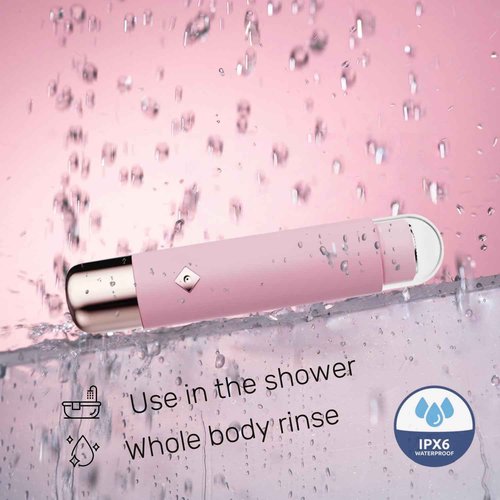 NEXZON Women Electric Shaver, 2 in 1 Dual Head Bikini Trimmer for Women, Waterproof Wet & Dry Use, Body Hair Trimmer and Facial Hair Remover, for Bikini line Underarm Leg arm Body face