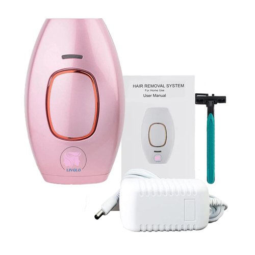 LIVGLO Laser Hair Remover Painless & Portable Device for Smooth Skin Easy-to-Use Gentle Hair Reduction for Home Use