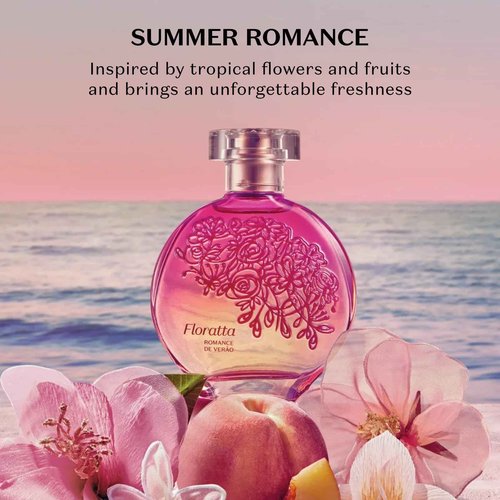 Floratta Summer Love Eau de Toilette for Women, Captivating Scent of Summer Romance, 3.4 Ounce