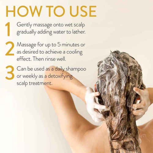 PHILIP B. Peppermint Avocado Scalp Scrub, 8 Fl Oz - Crème Shampoo + Sea Salt Scalp Scrub with Witch Hazel and Aloe, For All Hair Types