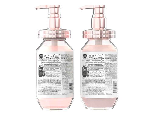 &honey Melty Moist Repair Shampoo, Treatment & Hair Oil Set + Free Hair Tie