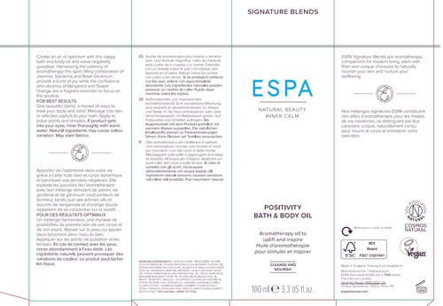 ESPA Positivity Bath & Body Oil