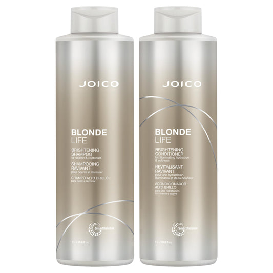 Joico Blonde Life Brightening Shampoo and Conditioner Set, 33.8-Ounce