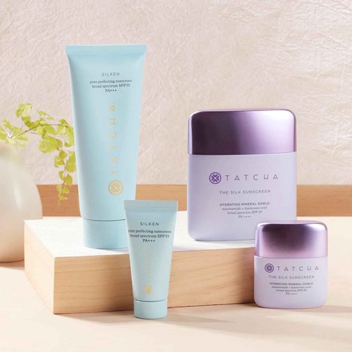 Tatcha Silken Pore Perfecting Sunscreen SPF 35 | Lightweight Sunscreen with Matte Finish and UVA/UVB Protection, 60 ml | 2 oz