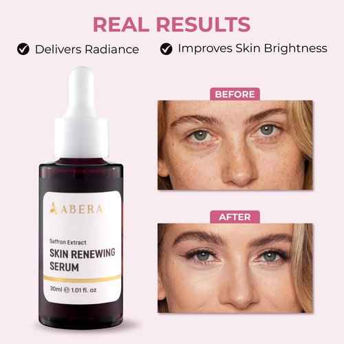 Combo Abera Saffron Serum For Melasma Treatment & Abera Dark Lip Corrector Cream, Lip Balm For Lightening & Brightening Dark Lip For Men & Woman