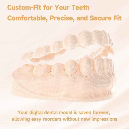 Custom Clear Retainers - Invisible Teeth Retainer for Adults & Teens - Comfortable & Durable Orthodontic Retainer