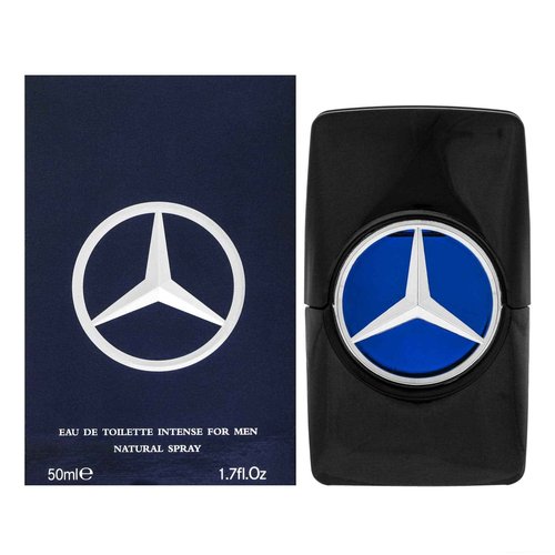 Mercedes-Benz Man Intense - Eau de Toilette - Long Lasting Amber & Patchouli Cologne - 0.84 oz Spray