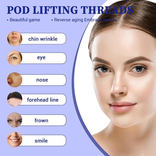 SOZOOM PDO Mono Thread, Pdo Threads Stimulate Collagen Production to Improve Skin Appearance (100PSC-29G-25mm)