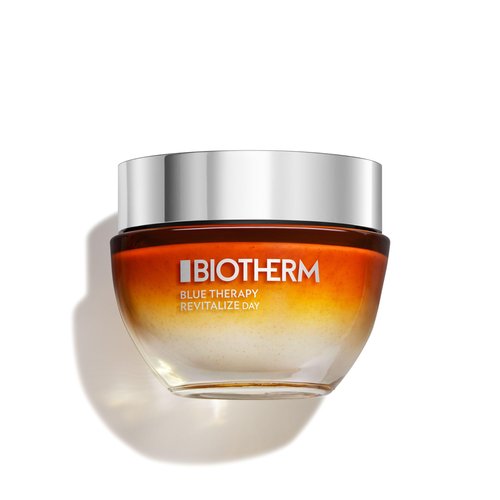 Biotherm Blue Therapy Amber Algae Revitalize Day Cream, Anti-Aging Moisturizer for Dehydrated and Mature Skin with Amber Algae, Nourishing and Firming Formula for a Glowing Complexion, 1.7 Fl. Oz.