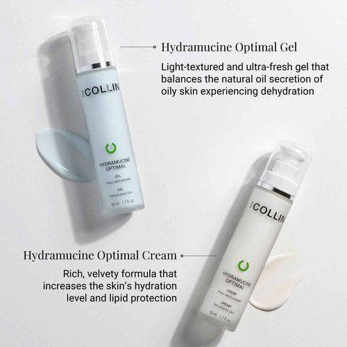 G.M. COLLIN Hydramucine Optimal Gel | Daily Face Moisturizer for Dehydrated Skin | Lightweight Lotion for Normal to Oily Skin