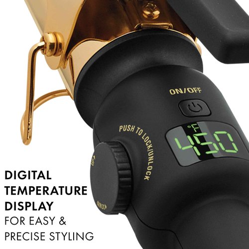 HOT TOOLS Professional 24K Gold 1-1/2'' Digital Curling Iron, 1 ct.