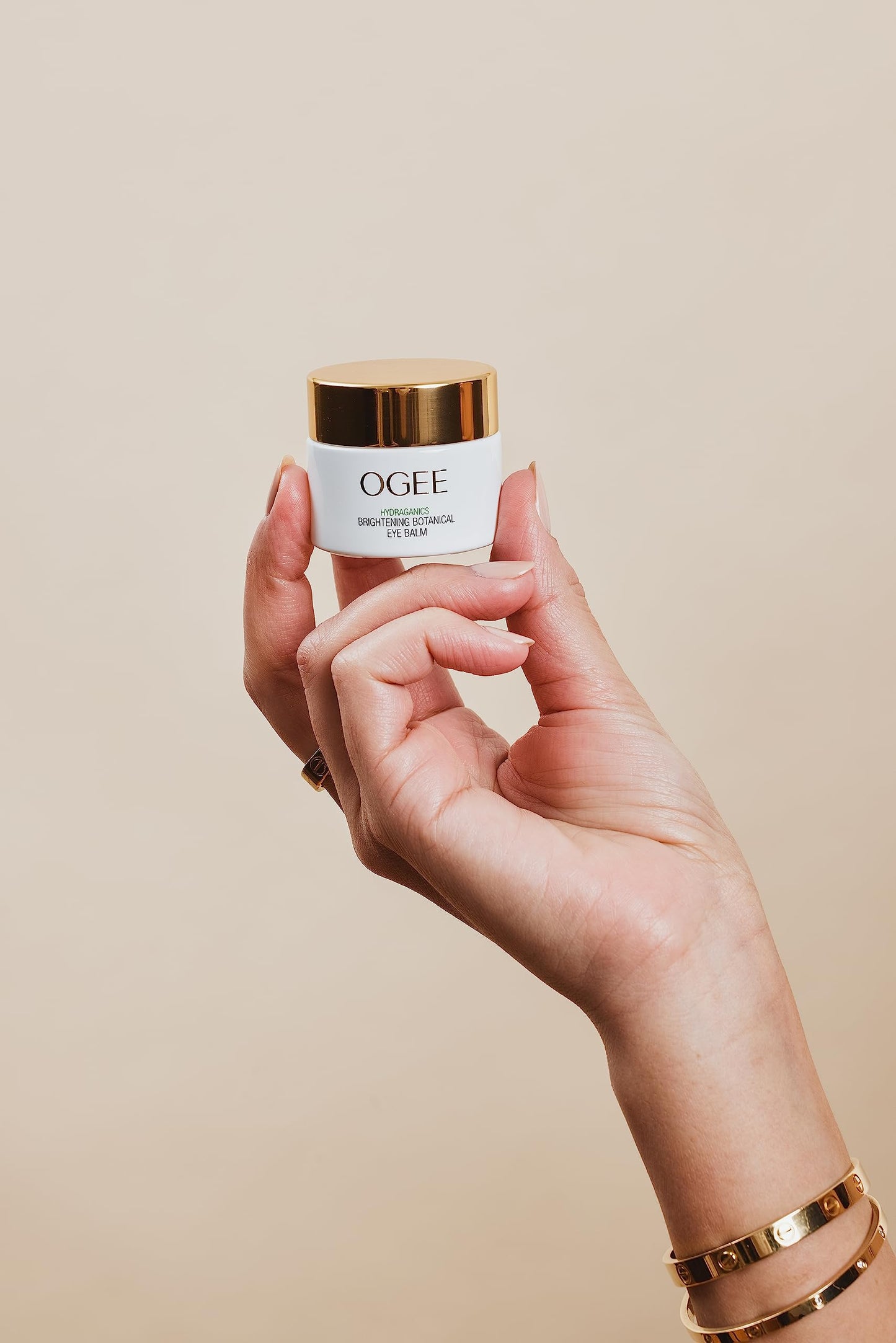 Ogee Botanical Eye Balm - Certified Organic Brightening Eye Cream for Dark Circles and Puffinesss - Made with Natural Retinol Alternative & Hyaluronic Acid