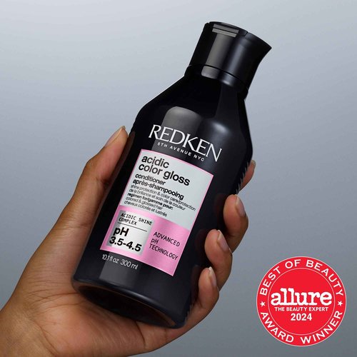 Redken Acidic Color Gloss Conditioner - Protects Vibrancy, Salon-Grade Hair Shine, For Color-Treated Hair, 33.8 Fl Oz