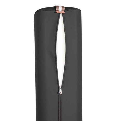 Master Massage 6"x26" 3/4 Round Massage Bolster - Black