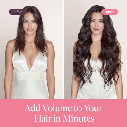 GOO GOO Genius Tape in Hair Extensions, Hand Tied Tape Weft, 1B Natural black, 20inch 50g 20pcs, Remy Human Hair, Seamless Invisible Tape, Natural Blend, Lightweight