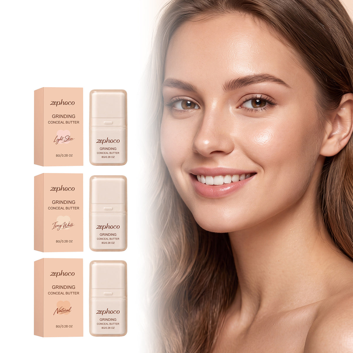 Smooth Hydrating Concealer – Natural Finish, 8g