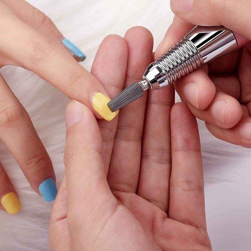 Makartt JD700 Nail Drill Machine Nail Drill Bits Bundle, Professional 30000RPM Manicure Drill for Acrylic Nails Remove Fine Nail Drill Bit