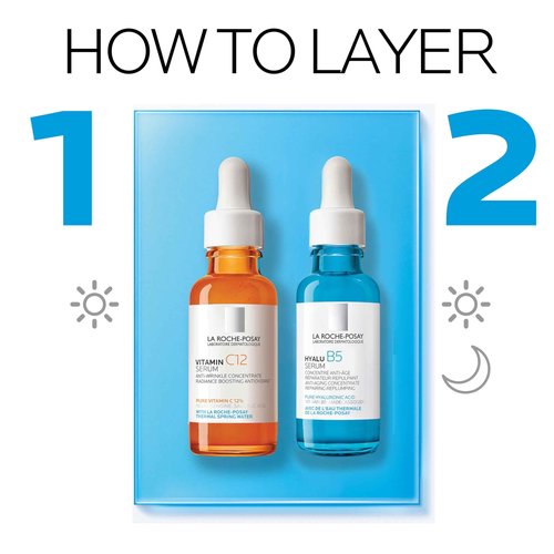 Pure 10% Vitamin C Serum + Hyalu B5 Pure Hyaluronic Acid Serum