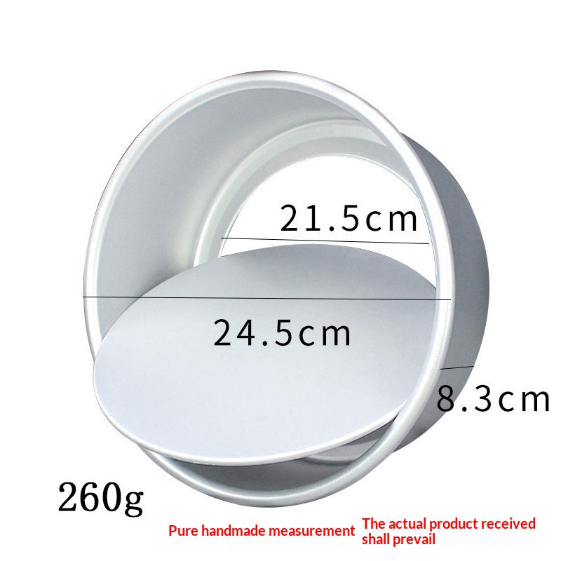 Round Cake Pan Set 4-11 Inch Non-Stick Bakeware for Baking & Desserts