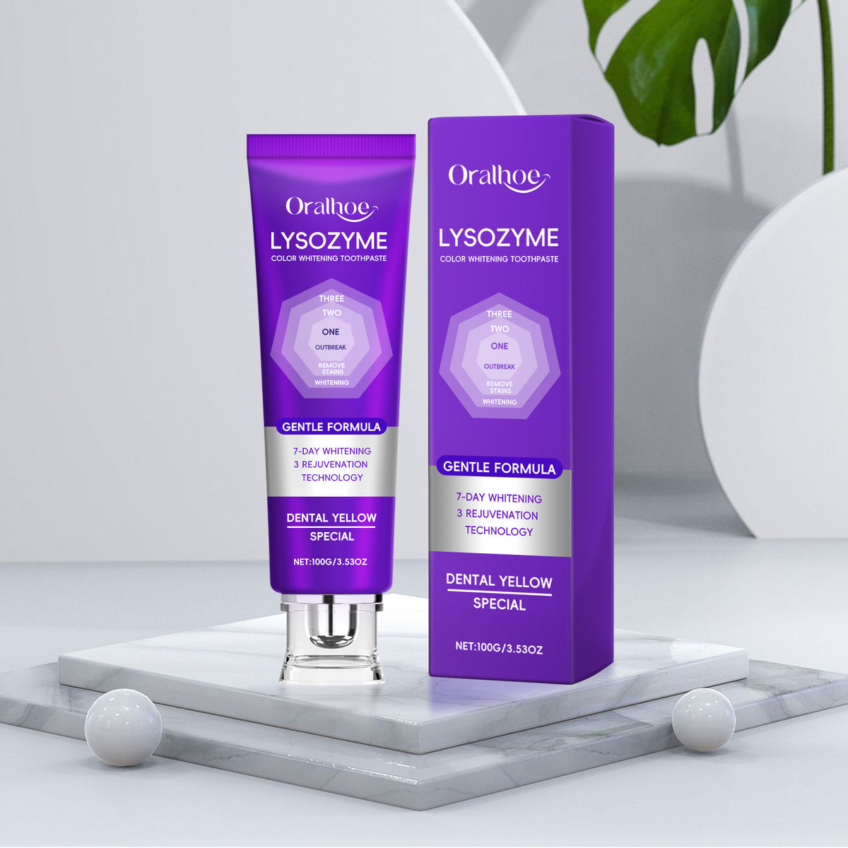 Purple Whitening Toothpaste - 100g