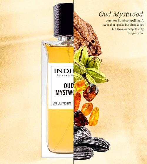 INDIRA Oud Mystwood - Eau De Parfum - Woody - Unisex - 100 ML / 3.4 FL OZ - Spray