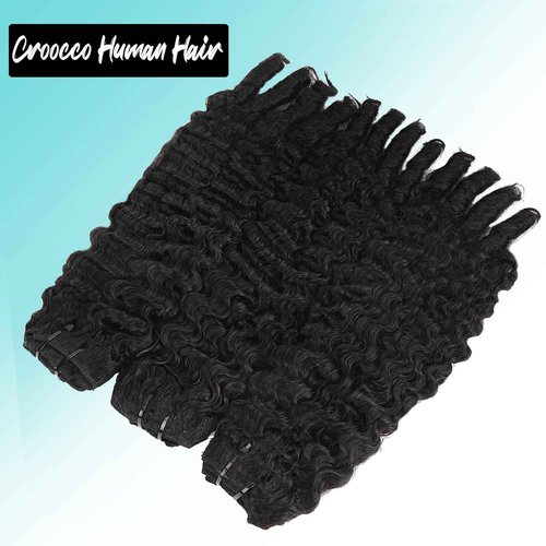 Burmese Curly Clip In Hair Extensions Real Human Hair 8pcs 120g/Set Spirally Curly Classic Clips Ins Full Head For Black Women 26 Inch Natural Black