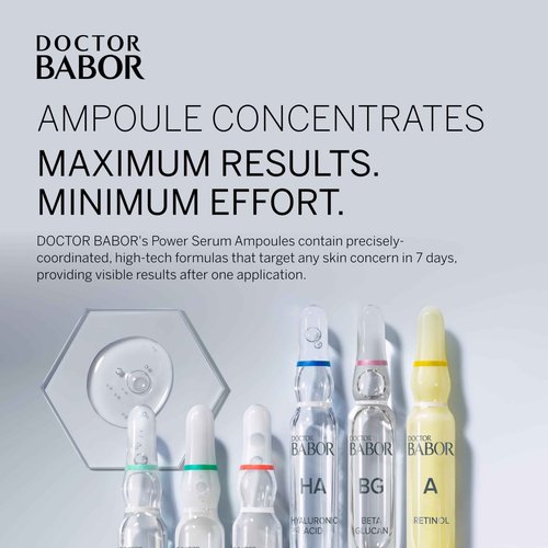 Babor Power Serum Ampoules - Retinol Serum, 7 Days to Renewed Skin, Counteract Signs of Premature Aging