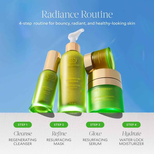 Tata Harper Resurfacing Serum, Brightening, Daily Glow, AHA/BHA Face Serum, Natural Skincare 30ml