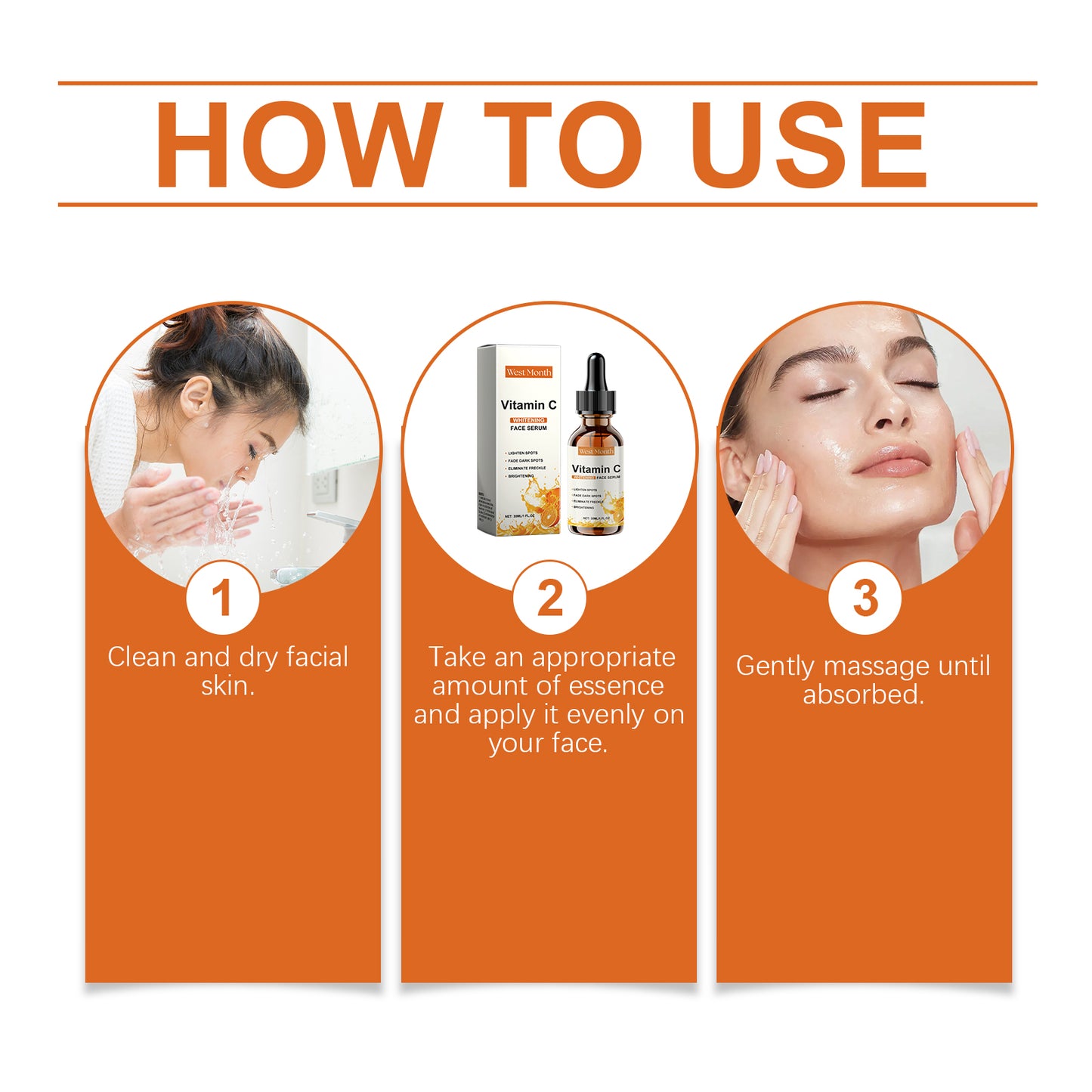 Vitamin C Face Serum - Brightening & Hydrating Skin Essence 30ml