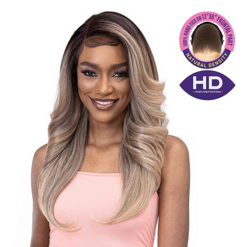 Janet Collection Melt 13x6 Frontal Part Lace Wig - KENDALL (1B)