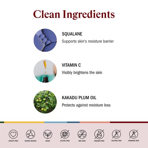 STRIPES Beauty Naomi Watts The Full Monty Post Shower Body Oil Brightens Hydrates With Squalane Vitamin C Improves Skin Softness Elasticity Dry Skin 3.7 Fl Oz