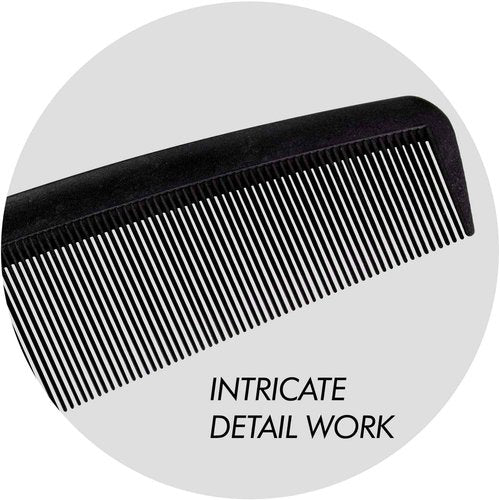 Sam Villa Signature Series Professional 8-Piece Cutting & Hair Parting Comb Set With Case