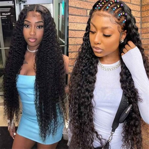 Brazilian Curly 2x6 Lace Closure 100% Unprocessed Human Virgin Hair Deep Curly Closure Pre-Plucked Hairline Kinky Curly Closure With Baby Hair (20inch, 2x6 curly closure)