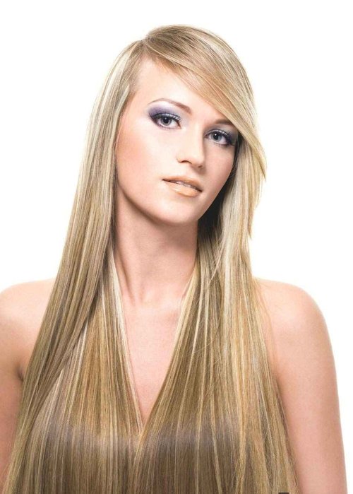 Tressmatch® 20"-22" Remy Human Hair Thick to Ends Clip in Extensions Brown Blonde Highlights (Color #12/613) 9 Pieces(pcs) Full Head [Set Weight:4.4s/125grams …