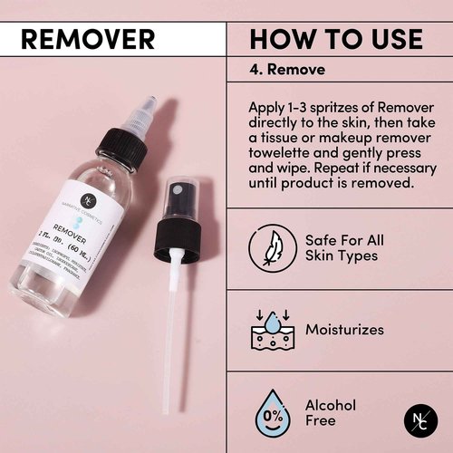 Narrative Cosmetics 12 Color Dark Flesh Tone Alcohol Activated Makeup Palette Kit - Includes Alcohol Activator and Moisturizing Remover - Waterproof Makeup for Professional Makeup Artists