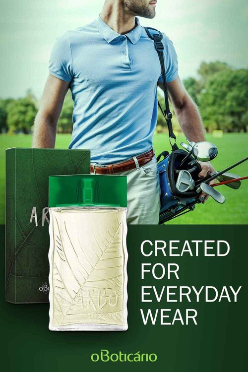 O BOTICARIO Arbo Eau de Toilette, Long Lasting Perfume For Men | Fresh Citrus & Green Men's Fragrance (3.2 fl oz)