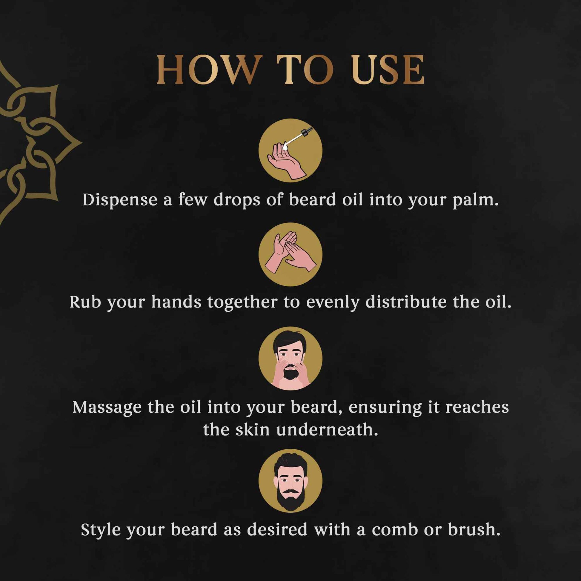 H HABIBI Beard Oil Collection – 4 Pack, 2.0 Fl. Oz Each, Naturally Derived Beard Growth Oil for Men, Beard Care Essentials – Nourishes, Softens & Promotes Healthy Beard Growth