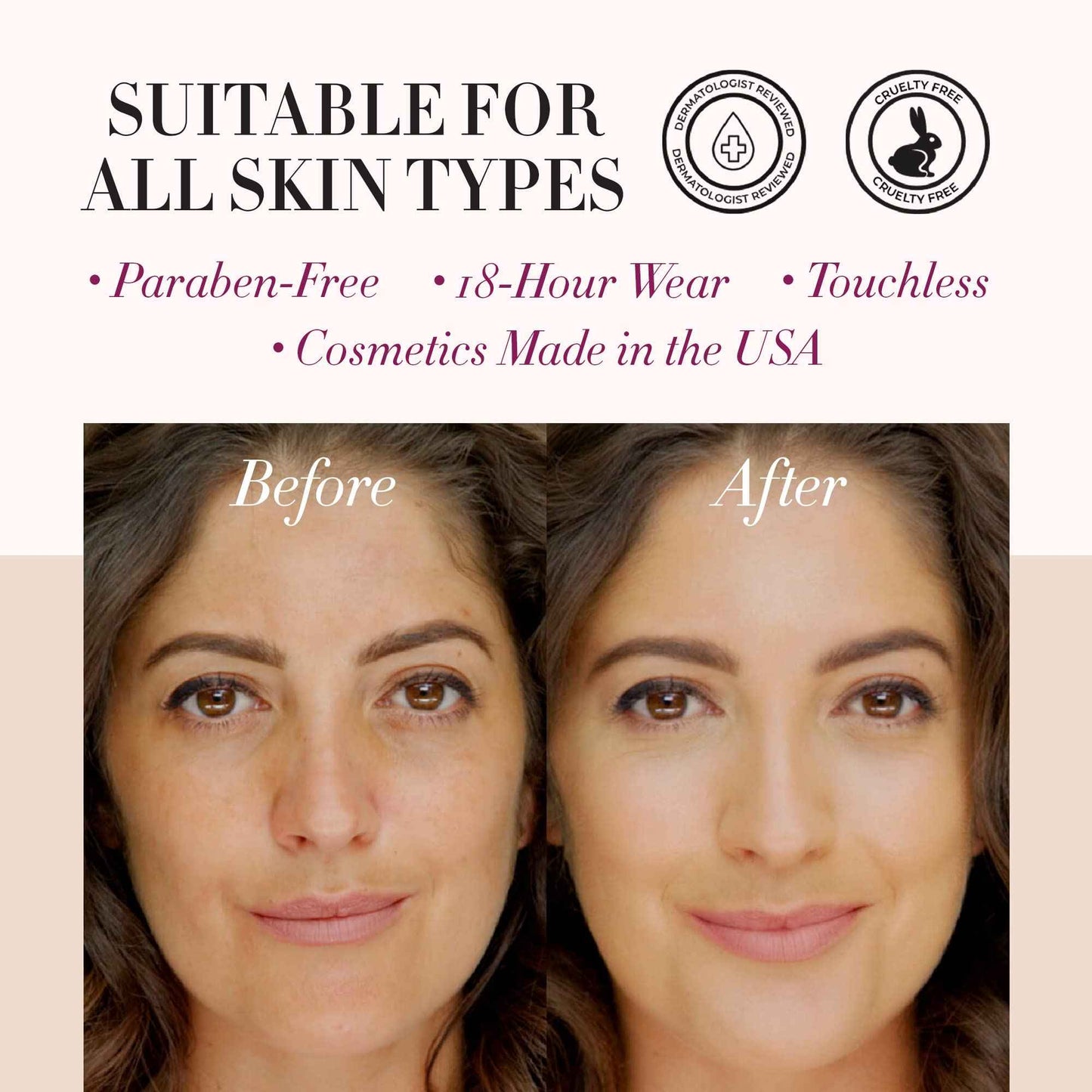 Luminess Air Icon Pro Airbrush System with 4-Piece Foundation Starter Kit, Medium Coverage - Quick, Easy & Long Lasting Application - Includes Silk 4-In-1 Foundation, Highlighter and Blush