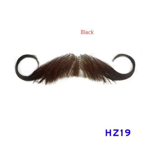 Hand-Woven Fake Beard & Eyebrow Makeup Props for Film & TV
